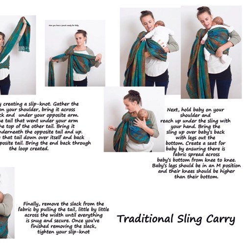 baby wrap instructions